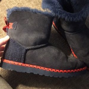 UGG Shoes - Navy and Red Uggs limited edition UGG Shoes - Navy and Red Uggs limited edition